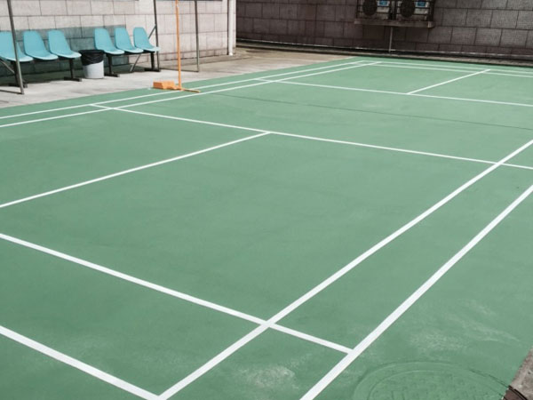 關(guān)山，長沙西收費站羽毛球場新建工程