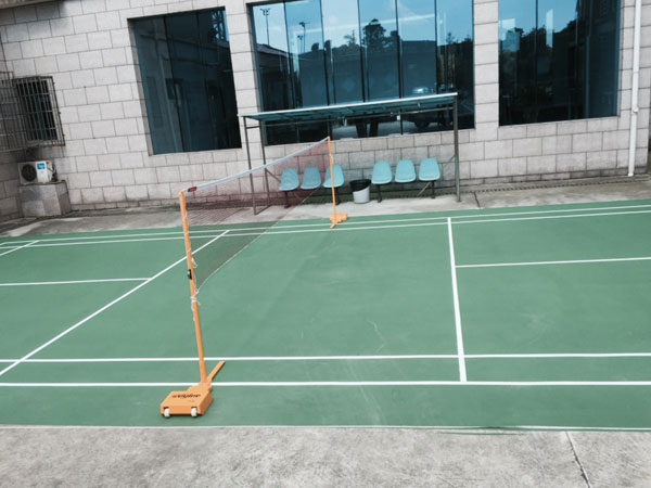 關(guān)山，長沙西收費站羽毛球場新建工程